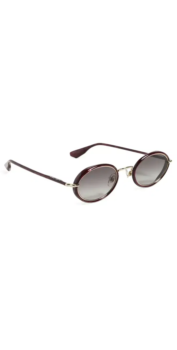 Krewe Kate Sunglasses 12k & Bordeaux One Size