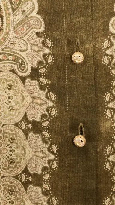Zimmermann Luna Silk Satin Shirt Olive Perla Paisley | Thumbnail 6 Zimmermann Luna Silk Satin Shirt Olive Perla Paisley | Thumbnail 6