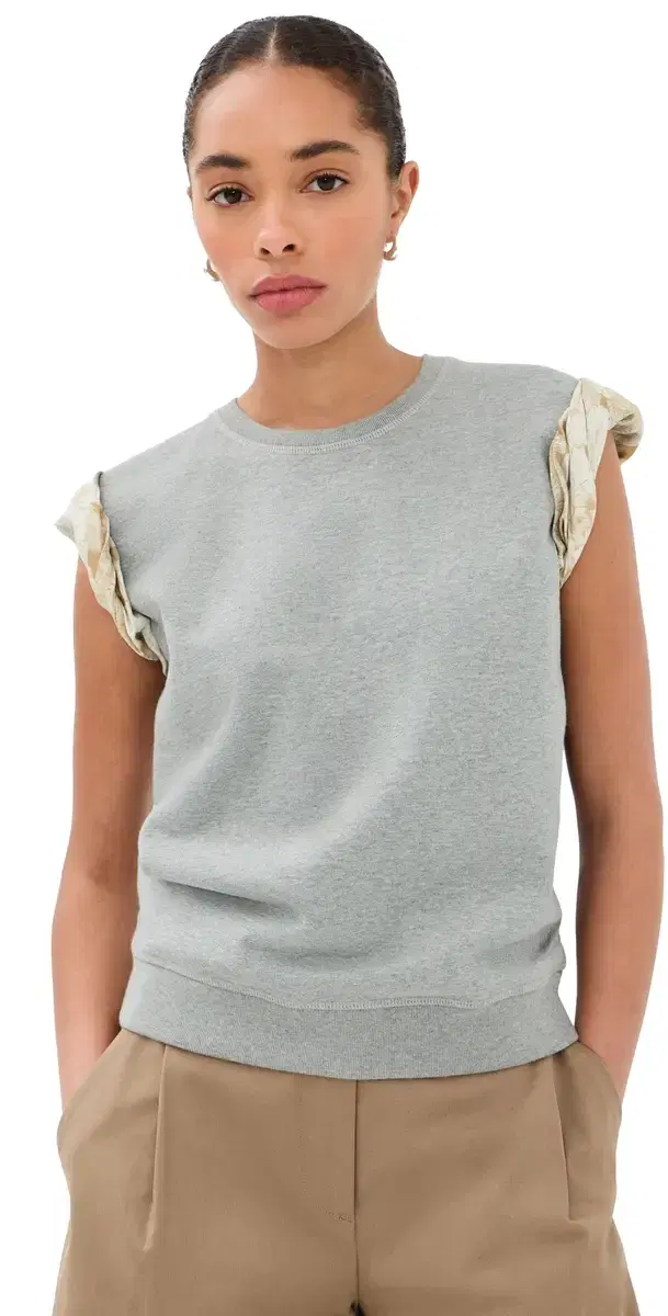 Maison Margiela leeveless weatshirt Grey Melange