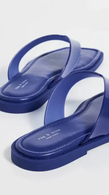 rag & bone Gracie Jelly Sandals Dpblu | Thumbnail 4