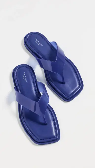 rag & bone Gracie Jelly Sandals Dpblu | Thumbnail 5