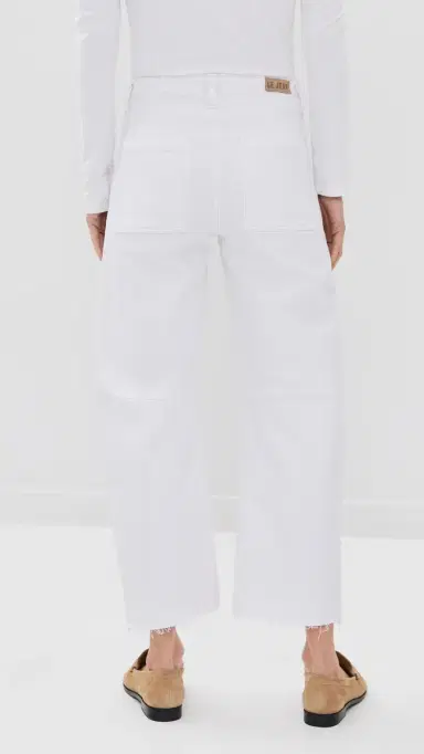Le Jean Petite Utility Jeans White | Thumbnail 3 Le Jean Petite Utility Jeans White | Thumbnail 3