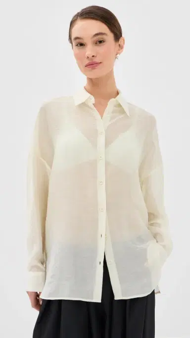 Tibi ummer Voile Oversized hirt | Thumbnail 2