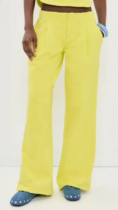 Peachy Den Trixie Sweat Trousers Highlighter | Thumbnail 2
