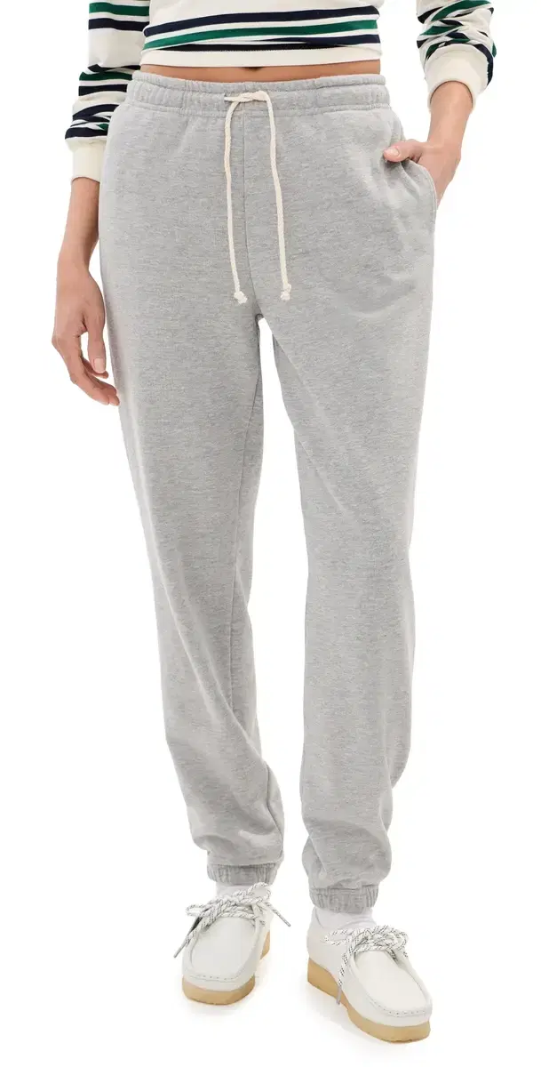 State & Lake Rhodes weatpants Heather Grey