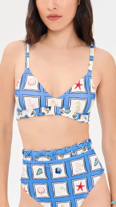 Stylest x Lia Burke Libaire DreamLift Push-Up Grommet Bikini Top Seaside | Thumbnail 2 Stylest x Lia Burke Libaire DreamLift Push-Up Grommet Bikini Top Seaside | Thumbnail 2