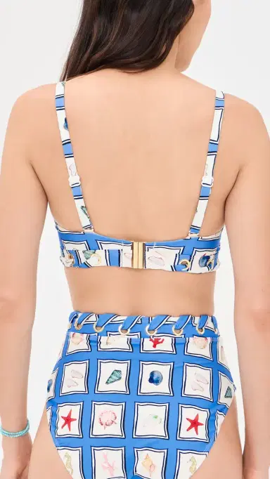 Stylest x Lia Burke Libaire DreamLift Push-Up Grommet Bikini Top Seaside | Thumbnail 3 Stylest x Lia Burke Libaire DreamLift Push-Up Grommet Bikini Top Seaside | Thumbnail 3