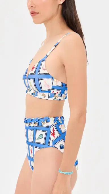 Stylest x Lia Burke Libaire DreamLift Push-Up Grommet Bikini Top Seaside | Thumbnail 4 Stylest x Lia Burke Libaire DreamLift Push-Up Grommet Bikini Top Seaside | Thumbnail 4