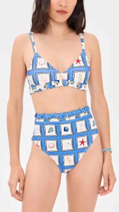 Stylest x Lia Burke Libaire DreamLift Push-Up Grommet Bikini Top Seaside | Thumbnail 5 Stylest x Lia Burke Libaire DreamLift Push-Up Grommet Bikini Top Seaside | Thumbnail 5