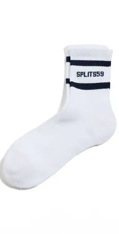 Splits59 Logo Stripe Quarter Socks | Thumbnail 1