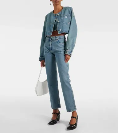 Prada Mid-rise straight jeans | Thumbnail 2 Prada Mid-rise straight jeans | Thumbnail 2