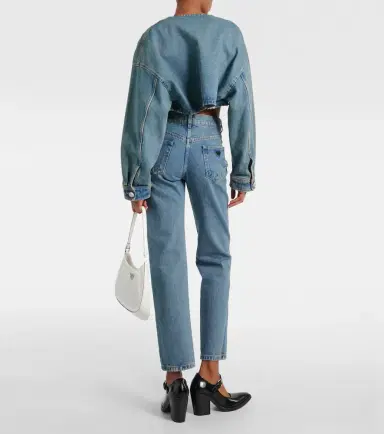 Prada Mid-rise straight jeans | Thumbnail 6 Prada Mid-rise straight jeans | Thumbnail 6