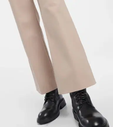 'S Max Mara 'S Max Mara Conico cotton-blend flared pants | Thumbnail 2