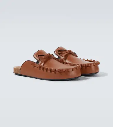 JW Anderson Ruffled leather mules | Thumbnail 5
