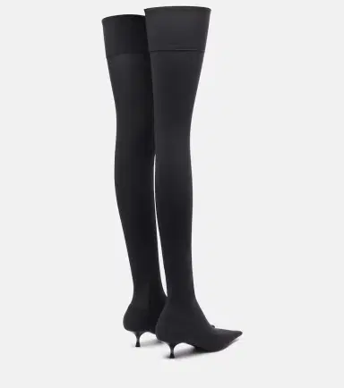 Victoria Beckham 45 jersey over-the-knee boots | Thumbnail 3 Victoria Beckham 45 jersey over-the-knee boots | Thumbnail 3