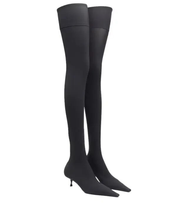 45 jersey over-the-knee boots