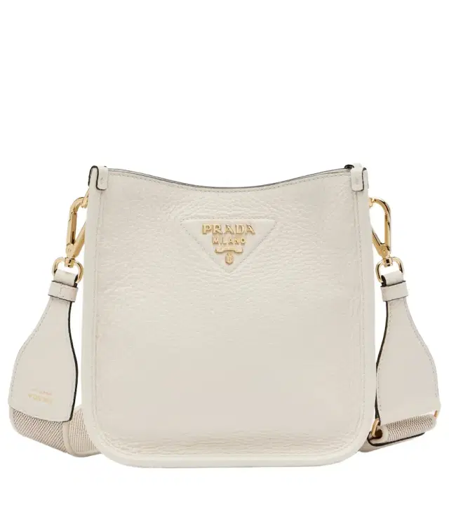 Prada Mini leather shoulder bag