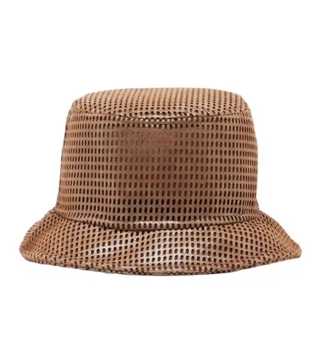 Suede bucket hat