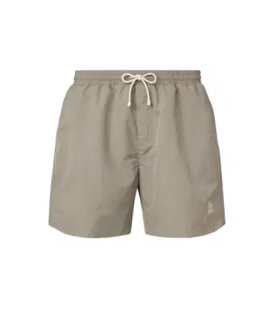 Brunello Cucinelli Logo swim trunks | Thumbnail 1 Brunello Cucinelli Logo swim trunks | Thumbnail 1