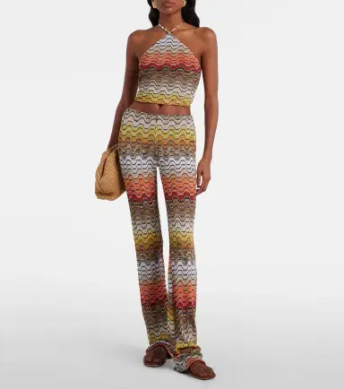 Missoni Wave lamé slim pants | Thumbnail 3 Missoni Wave lamé slim pants | Thumbnail 3