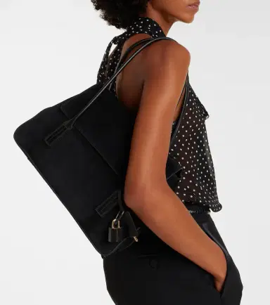 Tom Ford Eclipse Medium suede shoulder bag | Thumbnail 5