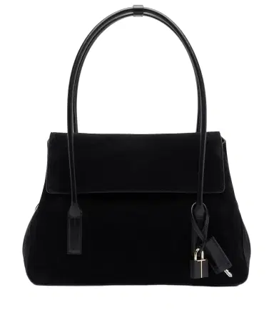 Tom Ford Eclipse Medium suede shoulder bag | Thumbnail 1