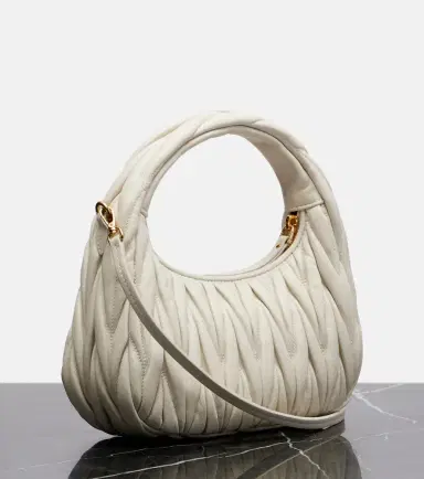 Miu Miu Wander Small leather top-handle bag | Thumbnail 4 Miu Miu Wander Small leather top-handle bag | Thumbnail 4