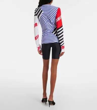 Jean Paul Gaultier Logo printed biker shorts | Thumbnail 3