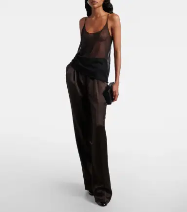 Tom Ford Knitted sheer camisole | Thumbnail 4 Tom Ford Knitted sheer camisole | Thumbnail 4