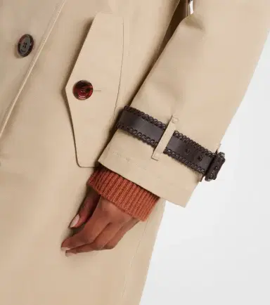 Burberry Foxfield silk and cotton trench coat | Thumbnail 3 Burberry Foxfield silk and cotton trench coat | Thumbnail 3