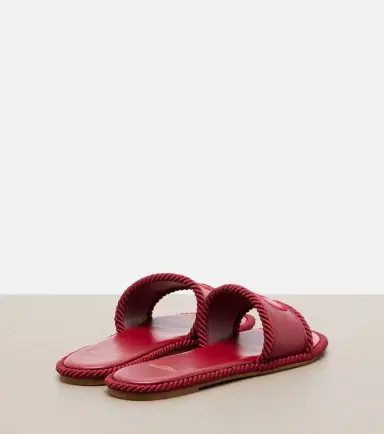 Valentino Garavani VLogo leather espadrille sandals | Thumbnail 2 Valentino Garavani VLogo leather espadrille sandals | Thumbnail 2