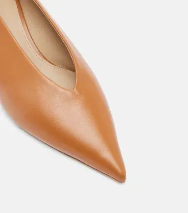 Le Monde Béryl Le Monde Béryl Babouche leather pumps | Thumbnail 2