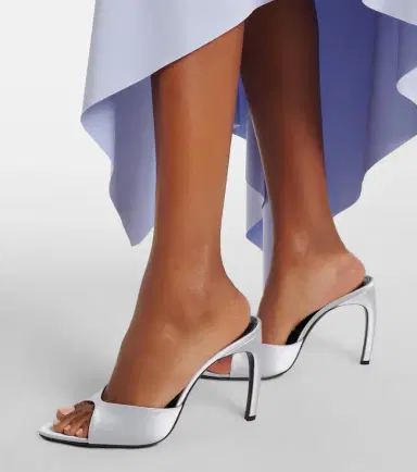Victoria Beckham Harlow satin sandals | Thumbnail 6