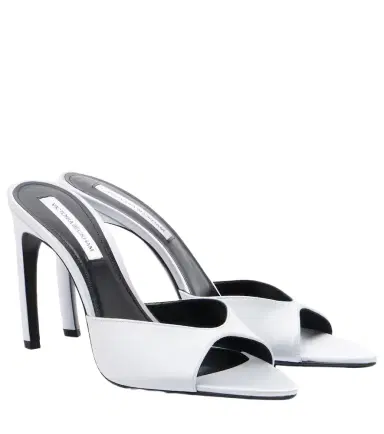 Victoria Beckham Harlow satin sandals | Thumbnail 1