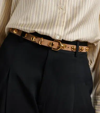 AMANU Vaal embellished suede belt | Thumbnail 3