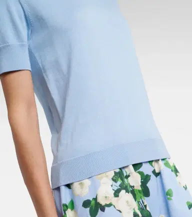 Carolina Herrera Silk and cotton sweater | Thumbnail 7