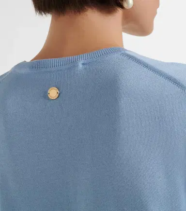 Carolina Herrera Silk and cotton sweater | Thumbnail 8