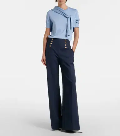 Carolina Herrera Cropped silk and cotton cardigan | Thumbnail 5 Carolina Herrera Cropped silk and cotton cardigan | Thumbnail 5