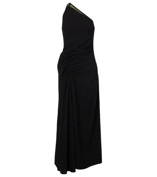 Sirena ruched maxi dress