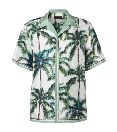 Dolce & Gabbana Printed silk twill shirt | Thumbnail 1