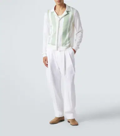 Dolce & Gabbana Striped wool and silk shirt | Thumbnail 5