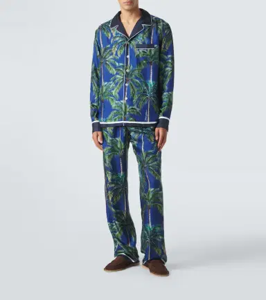 Dolce & Gabbana Printed silk twill shirt | Thumbnail 2