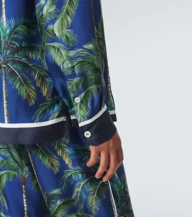 Dolce & Gabbana Printed silk twill shirt | Thumbnail 5