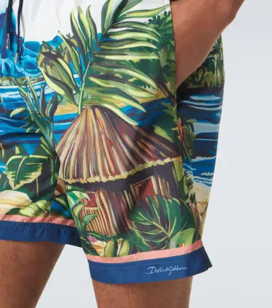 Dolce & Gabbana Printed swim trunks | Thumbnail 3 Dolce & Gabbana Printed swim trunks | Thumbnail 3