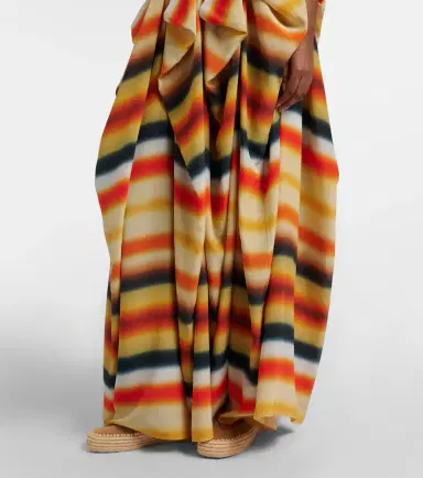 Loewe Paula's Ibiza striped silk maxi dress | Thumbnail 7