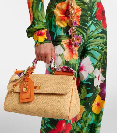 Dolce & Gabbana Sicily Small raffia top-handle bag | Thumbnail 5 Dolce & Gabbana Sicily Small raffia top-handle bag | Thumbnail 5