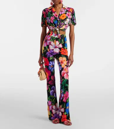 Dolce & Gabbana Floral flared pants | Thumbnail 5