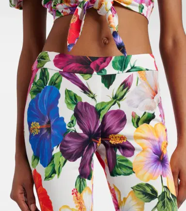 Dolce & Gabbana Floral capri pants | Thumbnail 3 Dolce & Gabbana Floral capri pants | Thumbnail 3