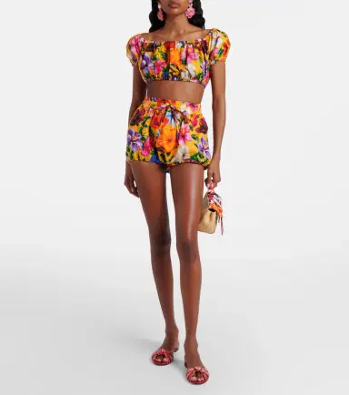 Dolce & Gabbana Floral cotton shorts | Thumbnail 2