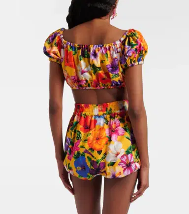 Dolce & Gabbana Floral cotton shorts | Thumbnail 4